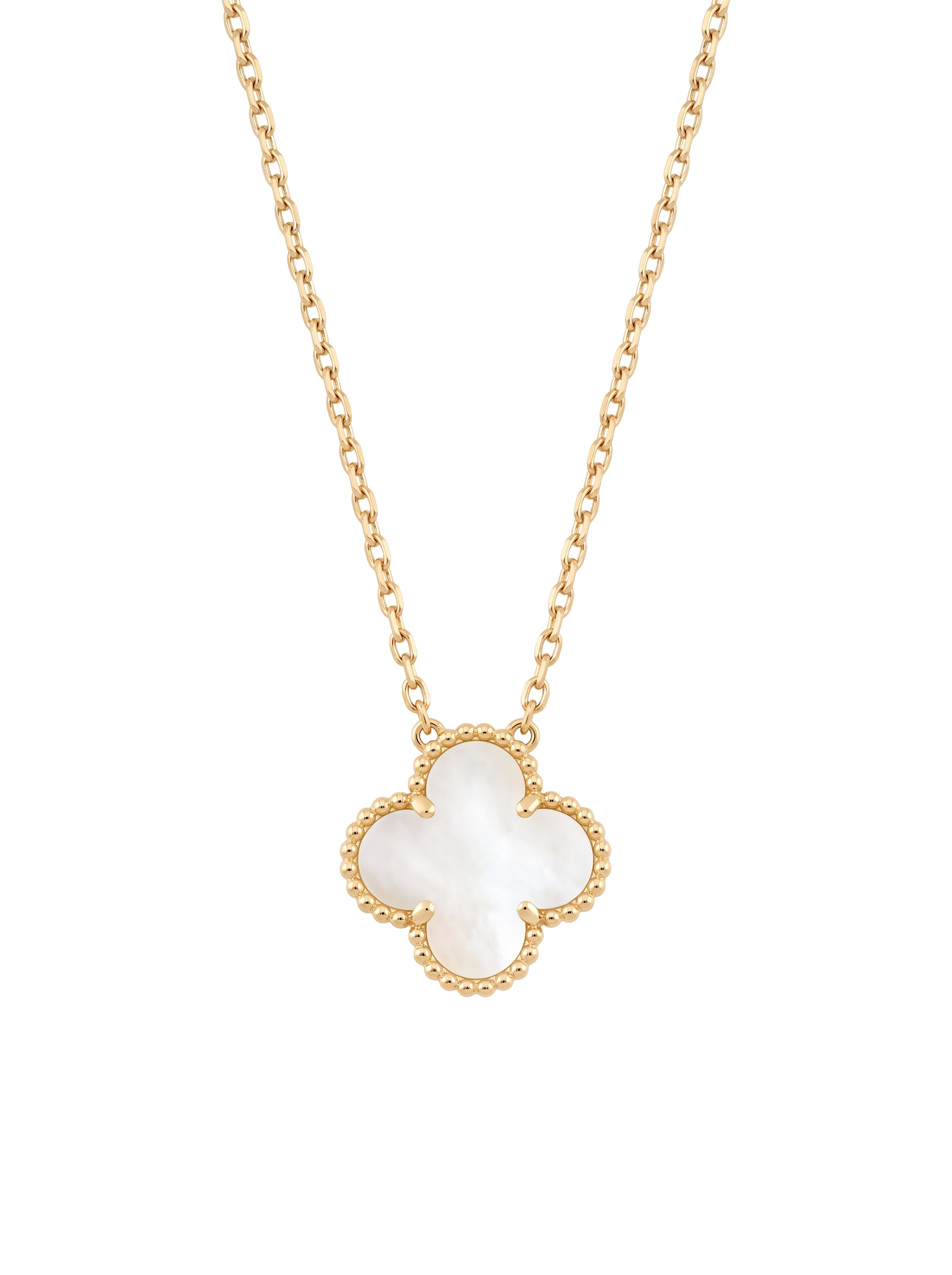 White flower necklace