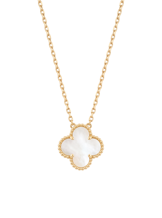 White flower necklace