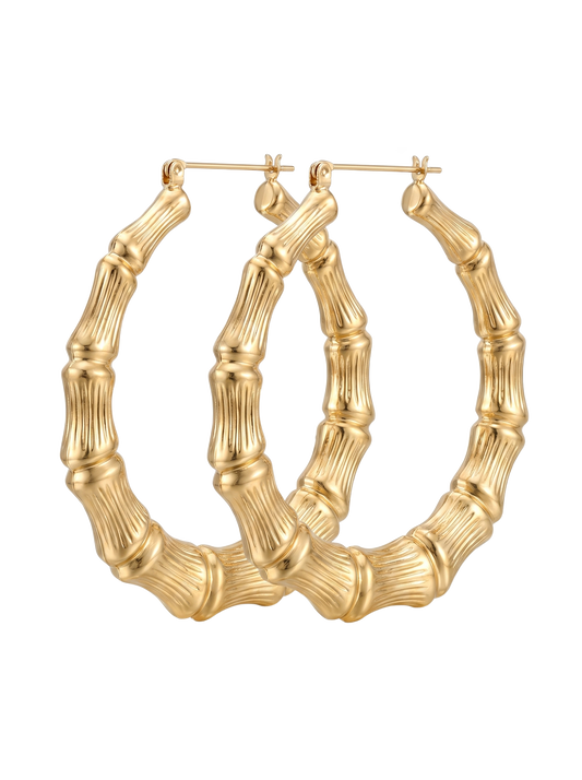 Bamboo Hoops