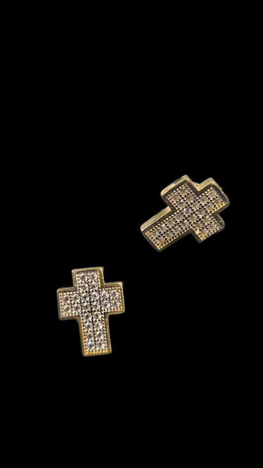 Holy cross earrings