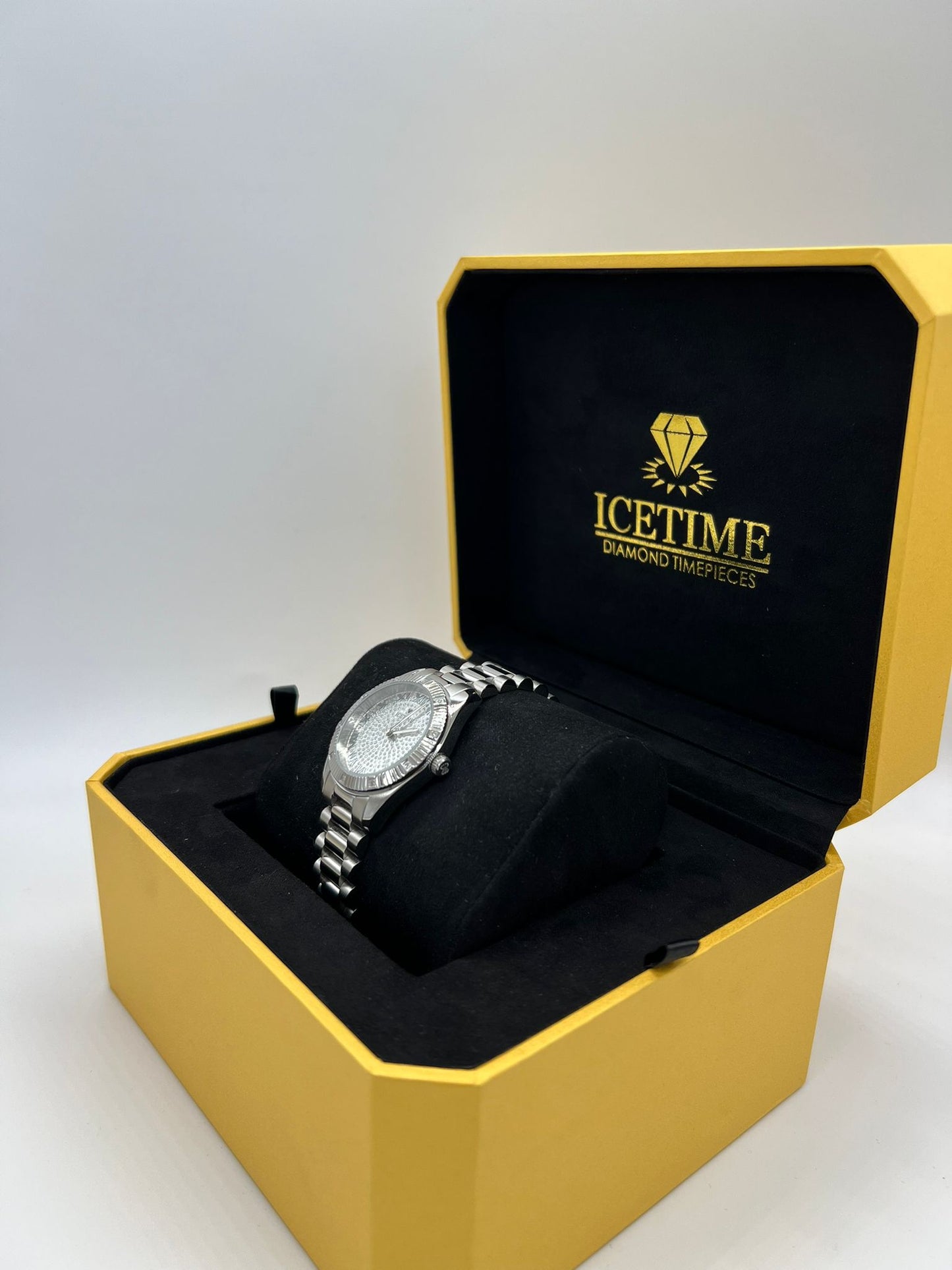 Certified Ice Time Watch with Diamonds