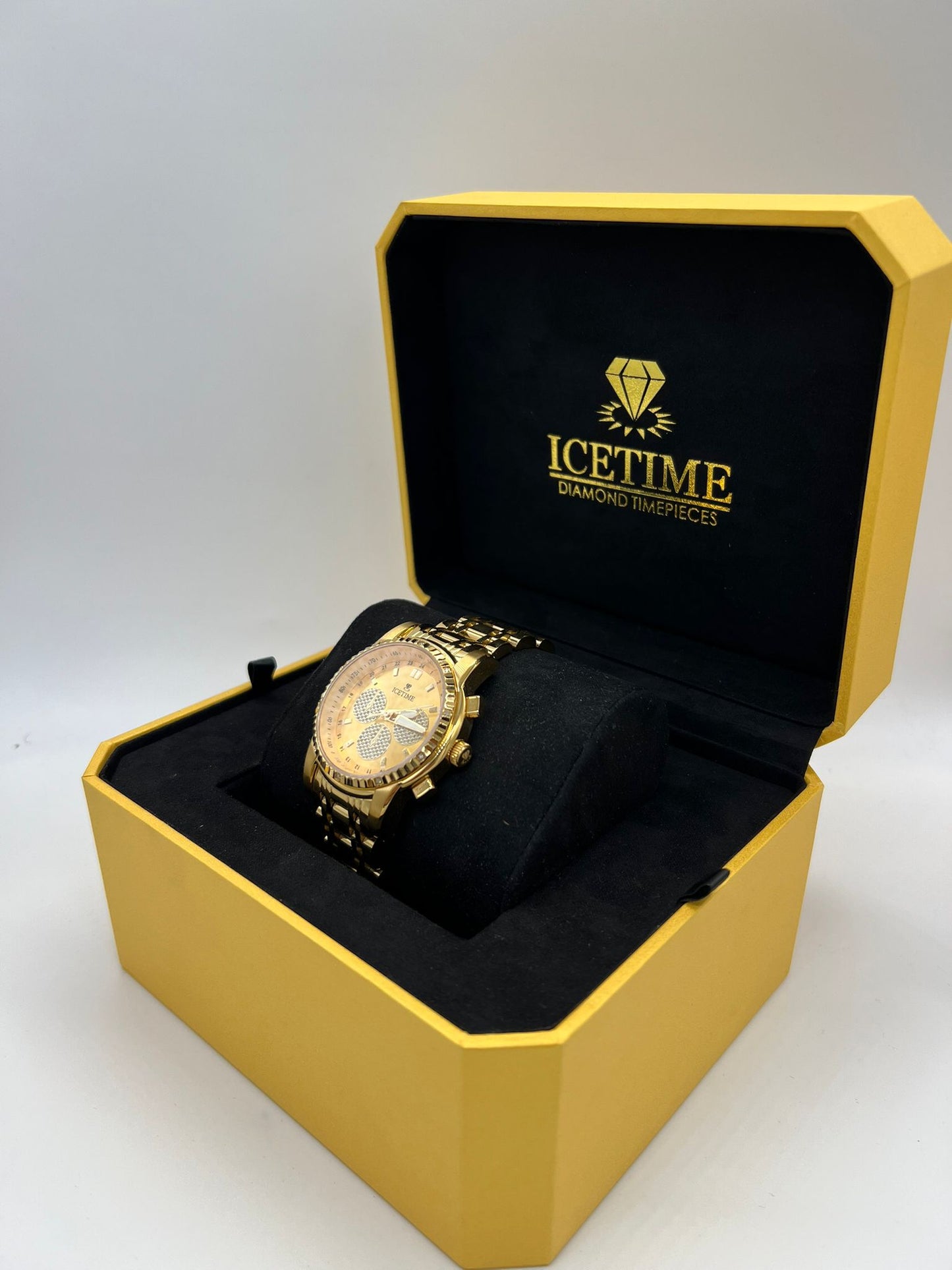 Certified Ice Time Watch with Diamonds