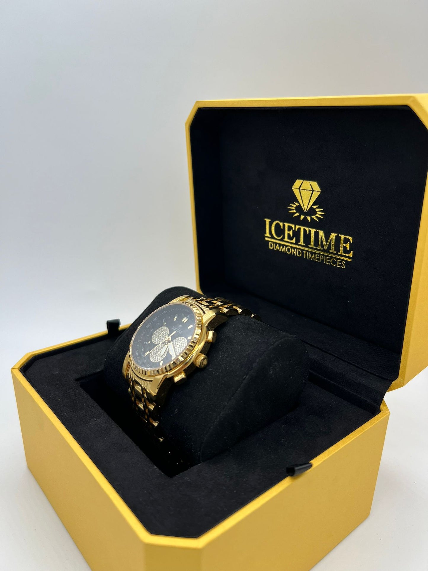 Certified Ice Time Watch with Diamonds