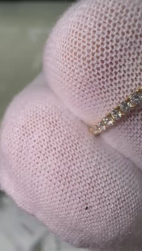 Yellow Gold Ring with Center Stone