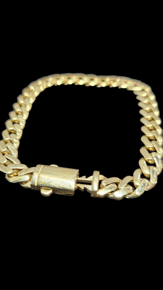 Small cuban link bracelet