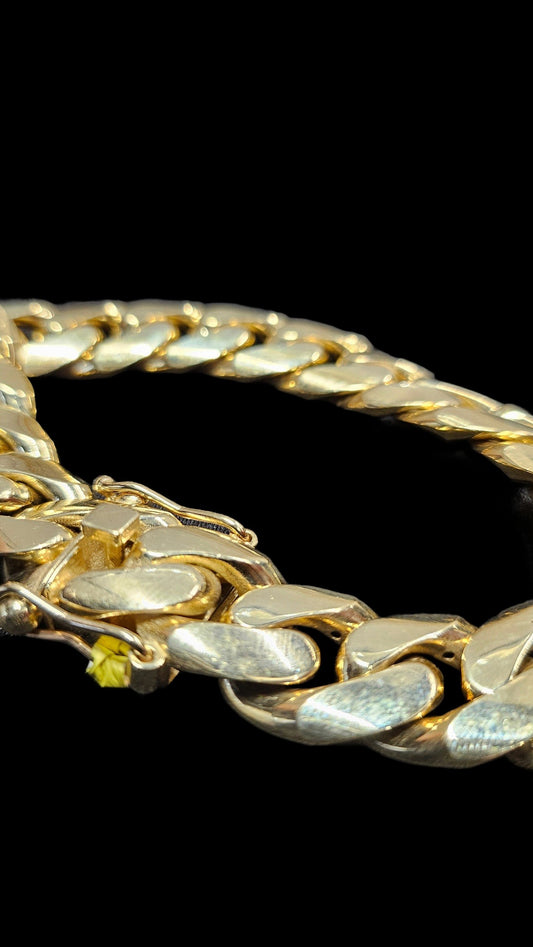 Solid Cuban bracelet