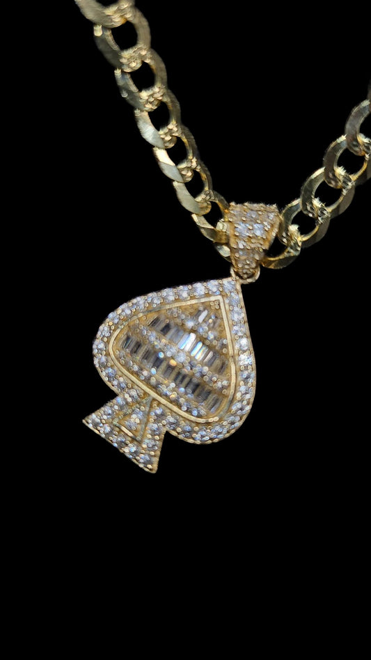 Spade charm