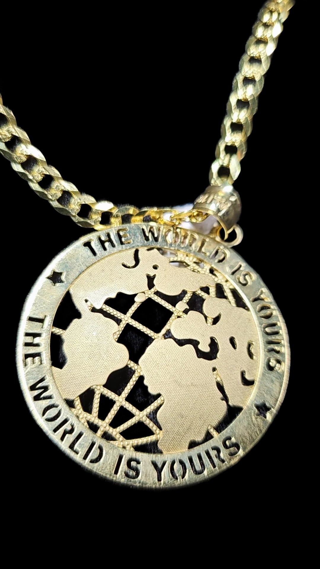 The world is yours charm