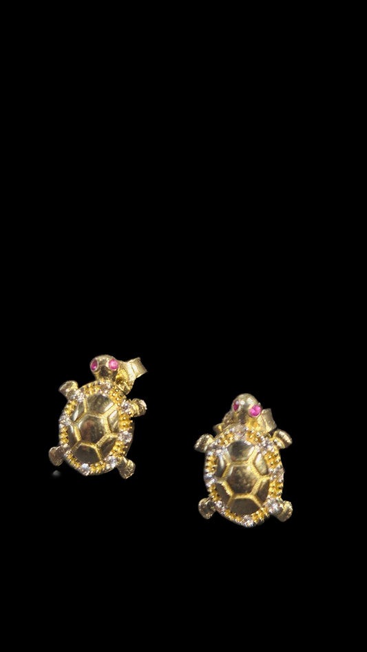 Tortoise earrings