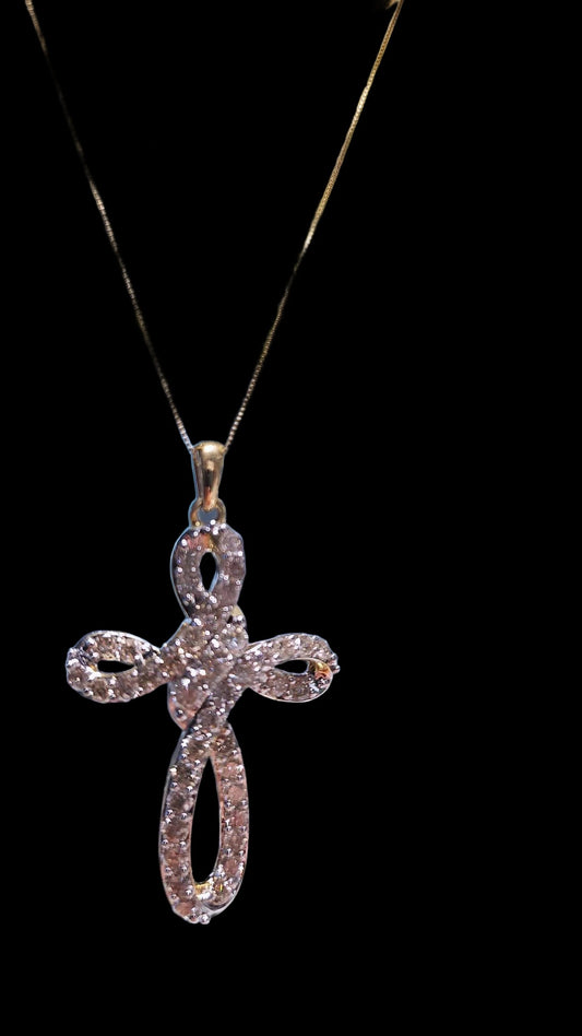 Unique holy cross charm