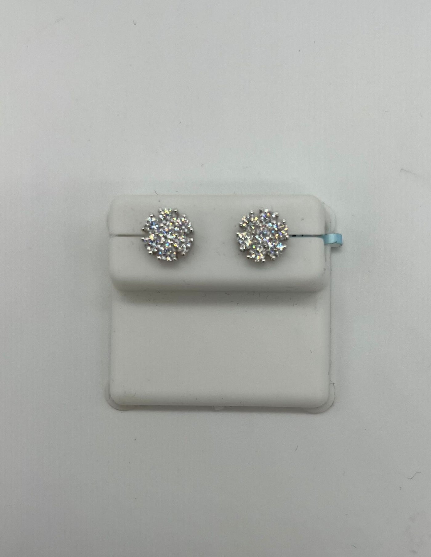 Silver Moissanite Earrings